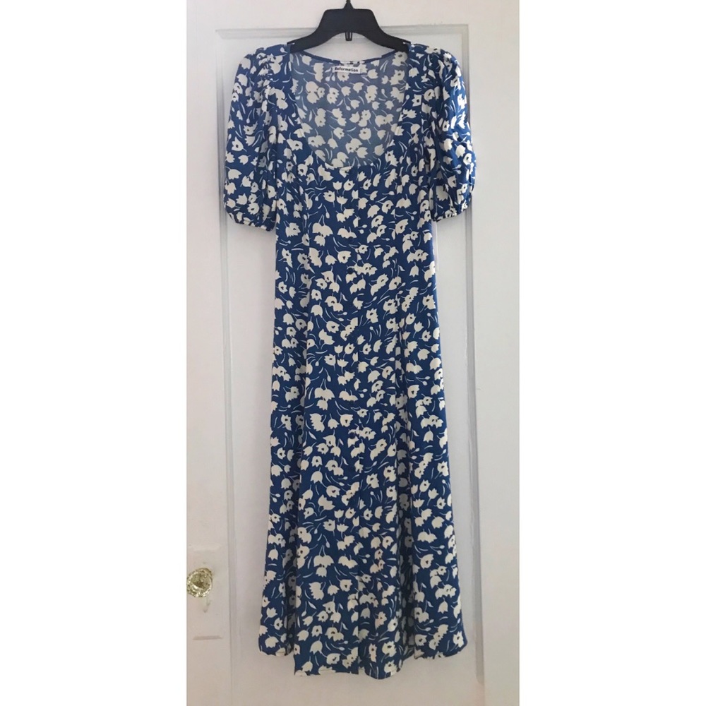 Reformation Beechwood Dress Tuli Size 6 NWT - Picture 7 of 9